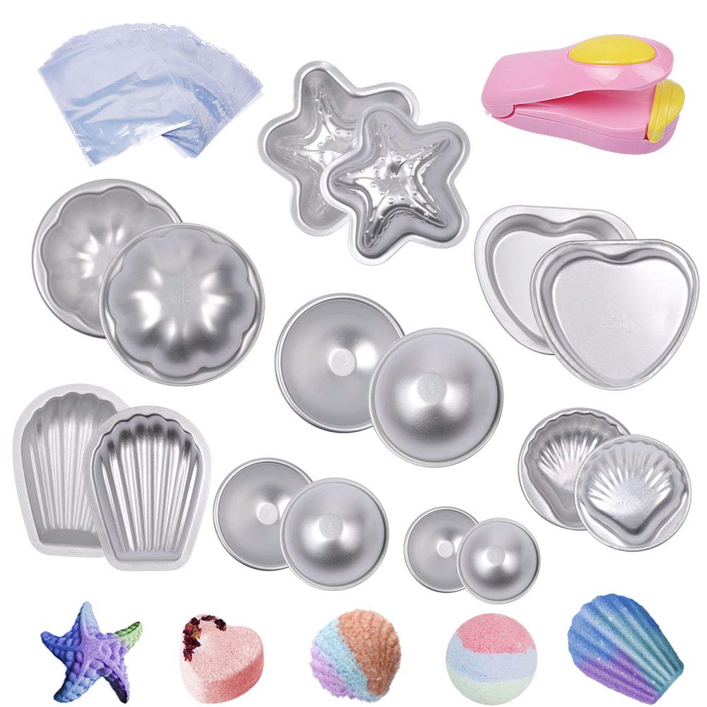 Bath Bomb Mold - Metall Bad Bombe Form Kit Fizzies