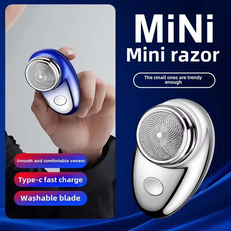 Epilator Wireless - Elektrorasierer für Herren, Mini-Rasierer, waschbar, kabelloses