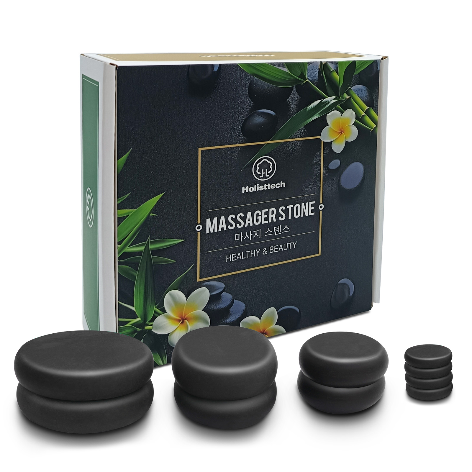 Massage-Hot-Stone-Set, 10-teil – Home Spa Wellness Bewertung und Preis