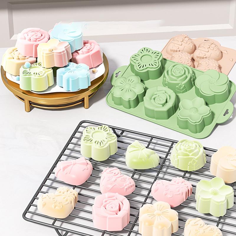 SU Blumen-Silikonform, 6 Verti – Bath Bomb Mold Bewertung und Preis