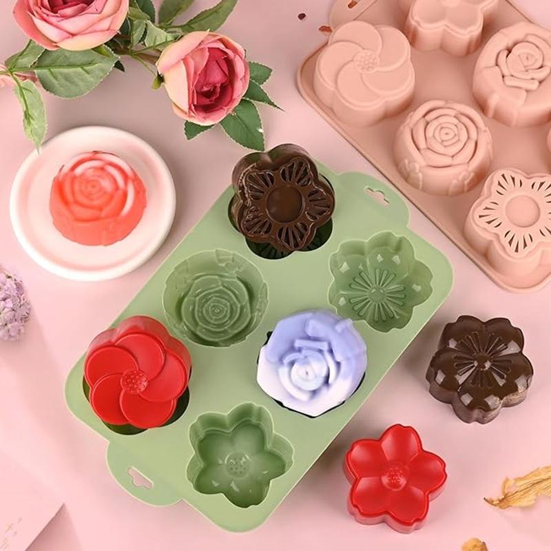 SU Blumen-Silikonform, 6 Verti – Bath Bomb Mold Bewertung und Preis