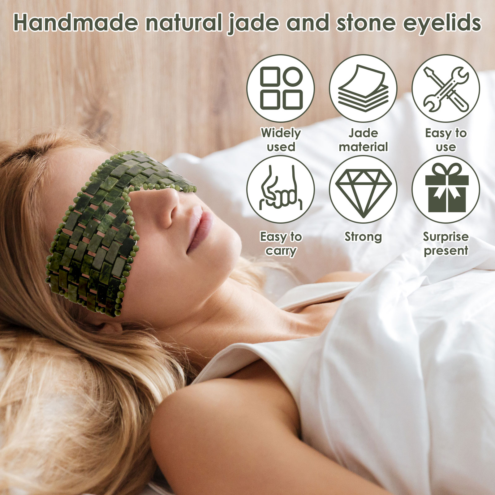 Natürliche Jade Gesichts- und  – Home Spa Wellness Bewertung und Preis