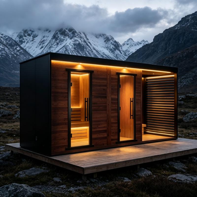 Maßgefertigte Dampfsauna-Kabin – Home Spa Wellness Bewertung und Preis