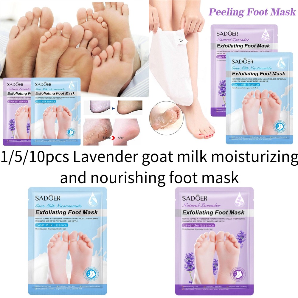 1/5/10 Stück SADOER Lavendel F – Foot Mask Peeling Bewertung und Preis
