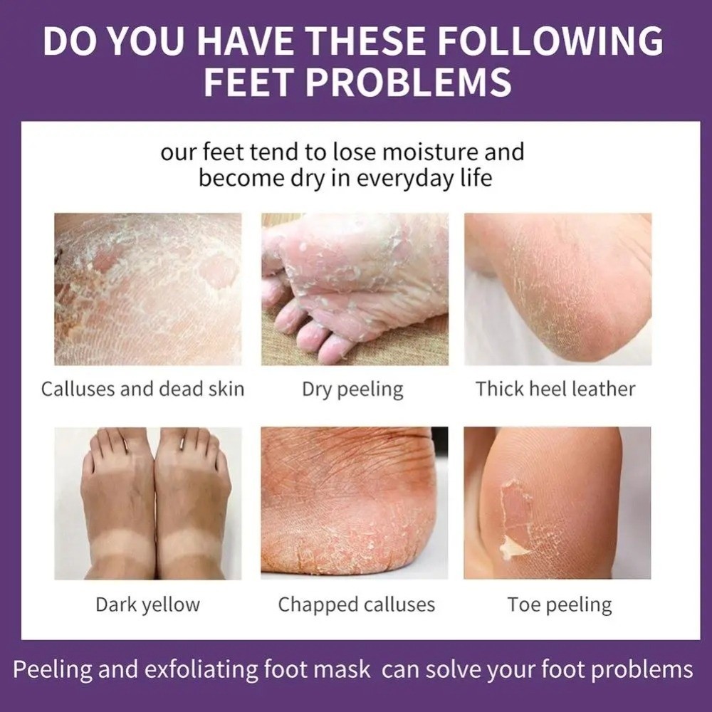 Feuchtigkeitsspendende Lavende – Foot Mask Peeling Bewertung und Preis
