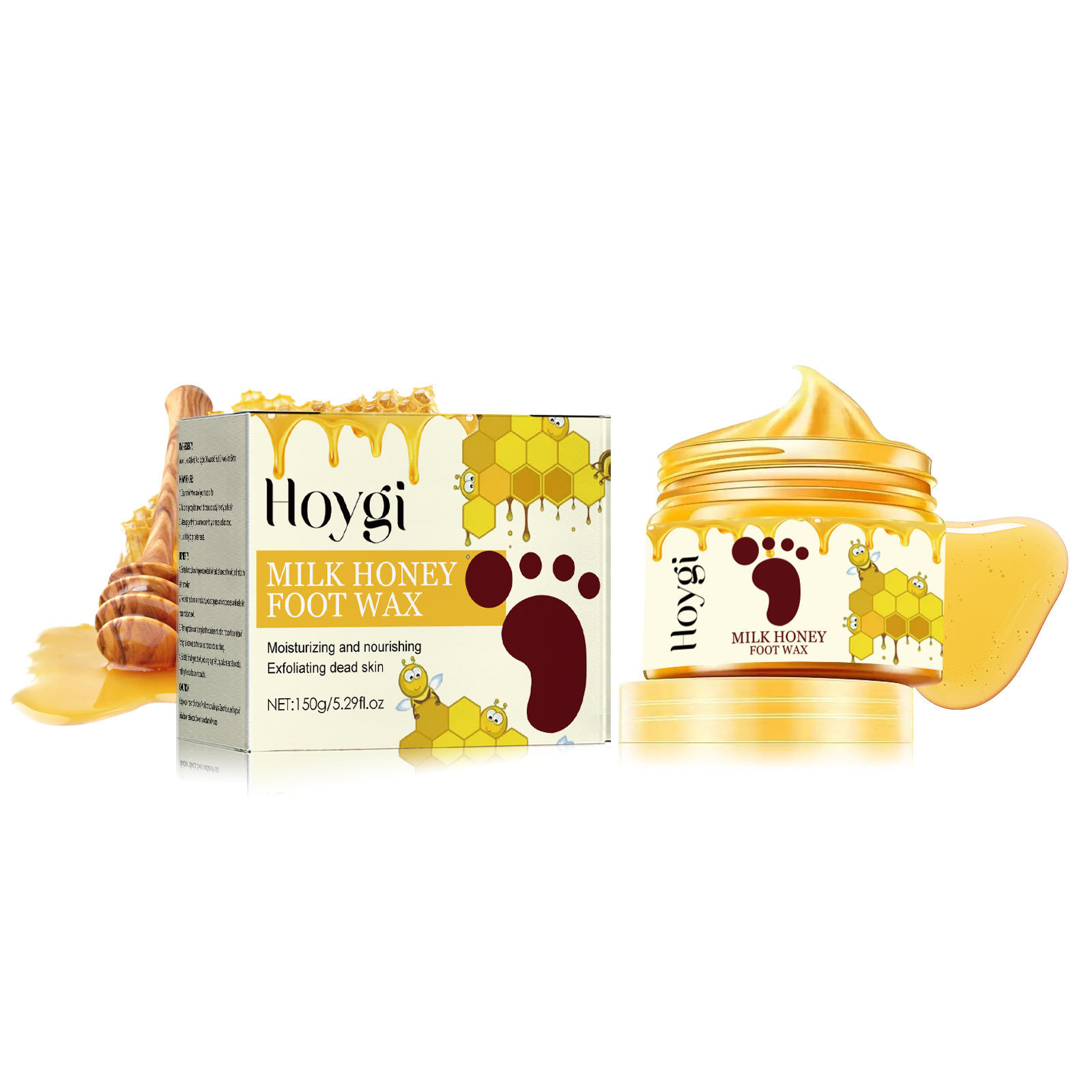 Fuß creme Wachs Honig milch Pe – Foot Mask Peeling Bewertung und Preis