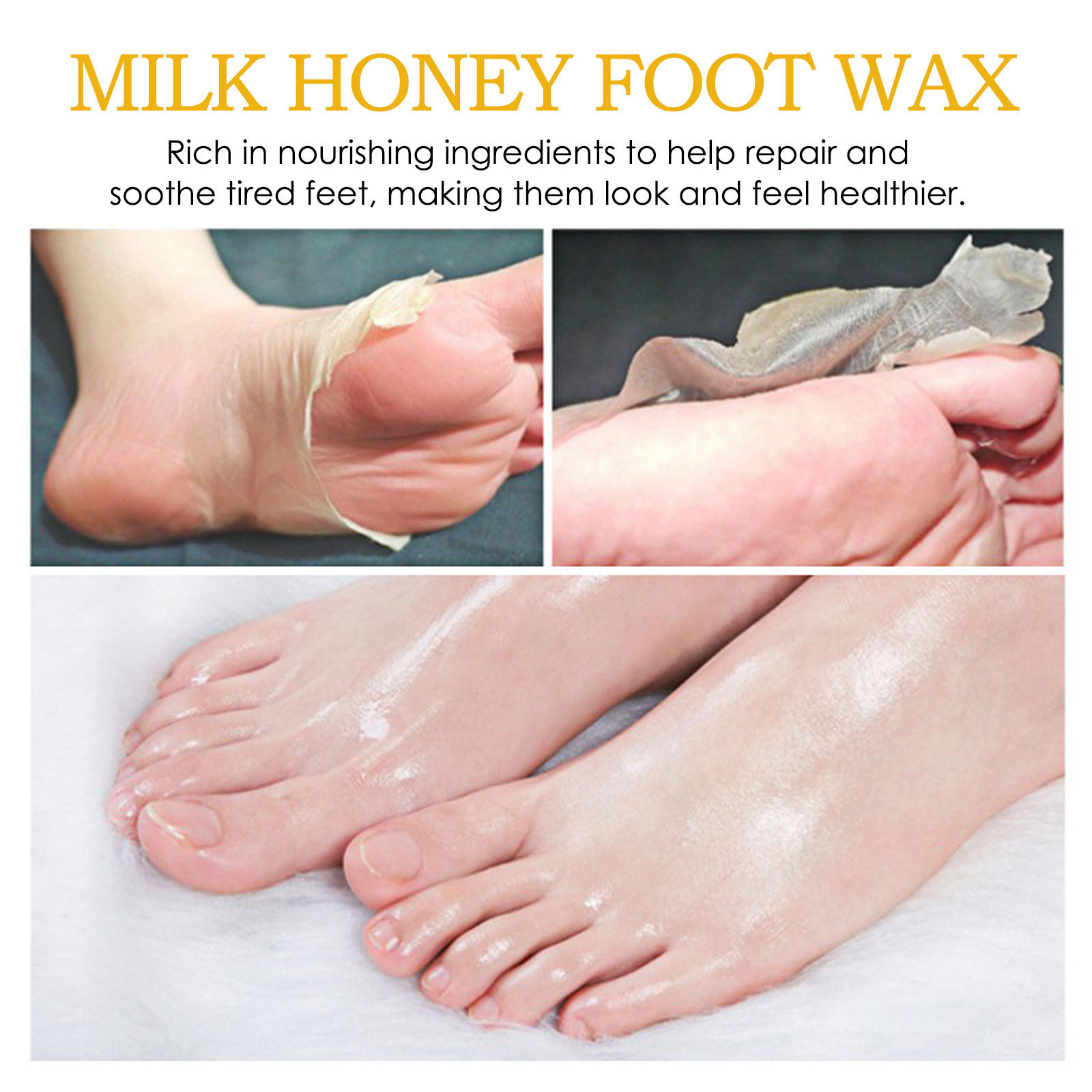 Fuß creme Wachs Honig milch Pe – Foot Mask Peeling Bewertung und Preis