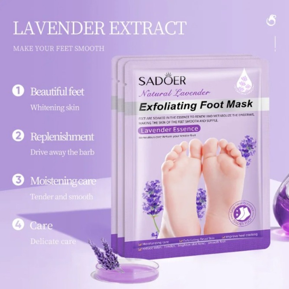 Milch Lavendel Fußmaske Feucht – Foot Mask Peeling Bewertung und Preis